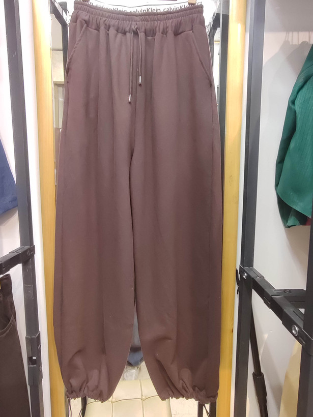 شلوار جاگر نخ پنبه مدل بگ و سندبادی
