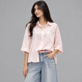 شومیز سیلک نخ ریزشی
